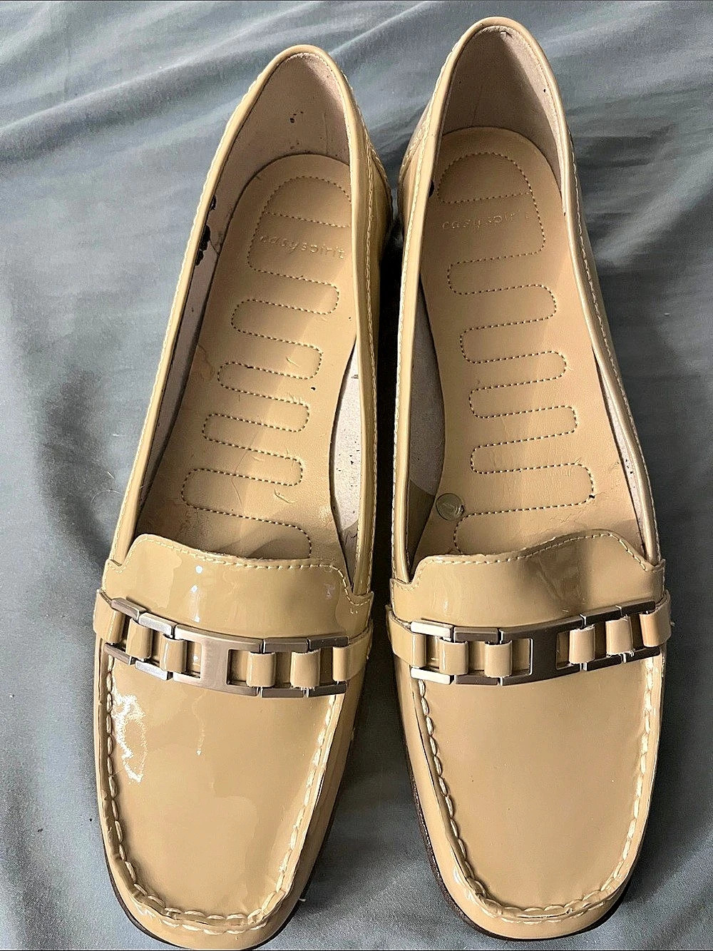 Easy Spirit Esalder Loafer Flats in Taupe US 10